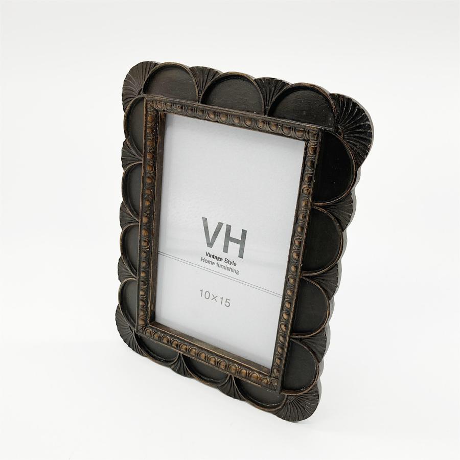 写真立て フォトフレーム 壁掛け 縦横対応 ポストカードサイズ レトワ |  | 02