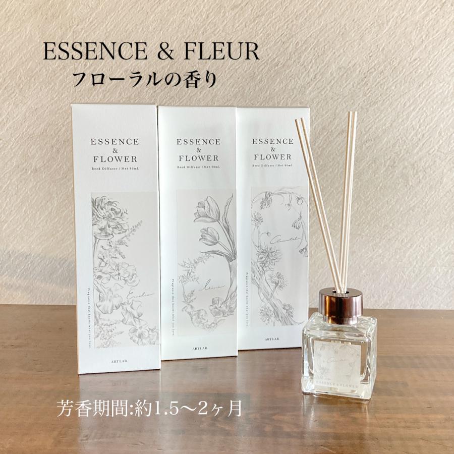リードディフューザー フローラル スティック ESSENCE & FLEUR | 