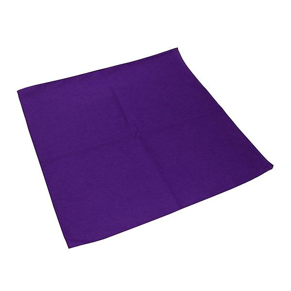 無地 バンダナ 55×55cm ＜全19色＞ 大判 ハンカチ スカーフ 綿