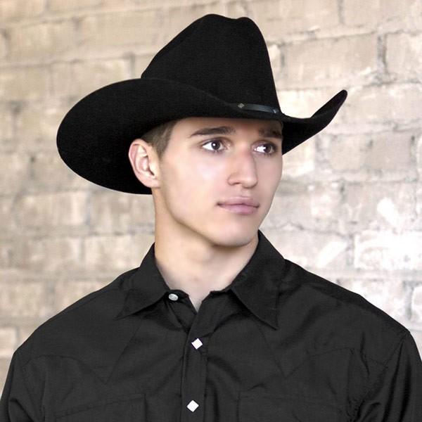 ROCKMOUNT（ロックマウント） ウエスタンハット クラッシャブル COWBOY