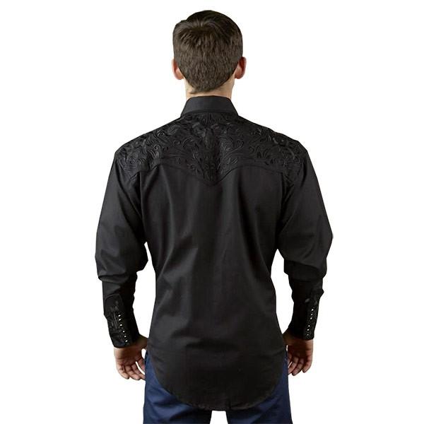 Rockmount ロックマウント 刺繍 ウエスタンシャツ 長袖シャツ シャツ ROCKMOUNT ヴィンテージ ツーリング 刺繍 ウエスタンシャツ