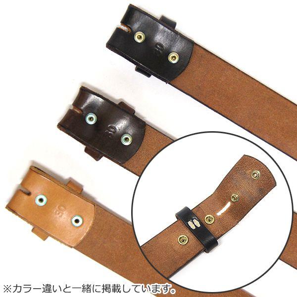 サドル レザーベルト (ベルトのみ) ＜ブラック＞ ウエスタンベルト