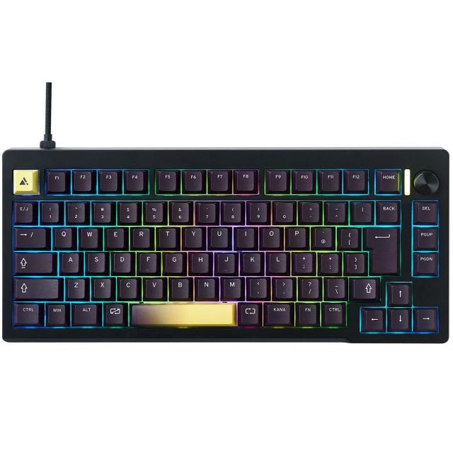 プリンストン キーボード ULTRA PLUS UP-MKGA75MTL-RT-J/B [ブラック