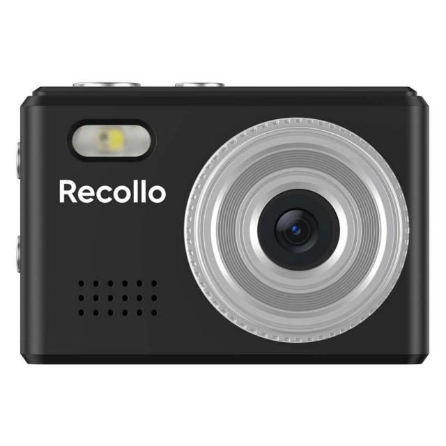 アイアールティ デジタルカメラ Recollo IRT-RCL01BK [ブラック