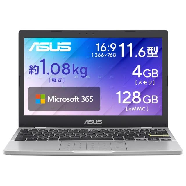 Windowsノート本体 ASUS VivobookGo12 E210KA (E210KA-N441BWS ASUS（エイスース） ノートパソコン Vivobook Go 12 E210KA E210KA