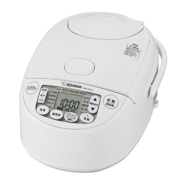 象印（ZOJIRUSHI） 炊飯器 極め炊き NW-VK10-WA [ホワイト] : ユー