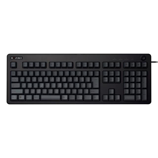 東プレ REALFORCE R3 R3UA11 ブラック＆ダークグレー 東プレ キーボード REALFORCE R3 R3UA11 [ブラック/ダークグレー