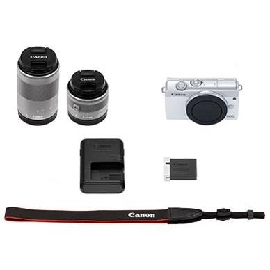 オンラインストア人気 CANON デジタル一眼カメラ EOS M200 ダブル