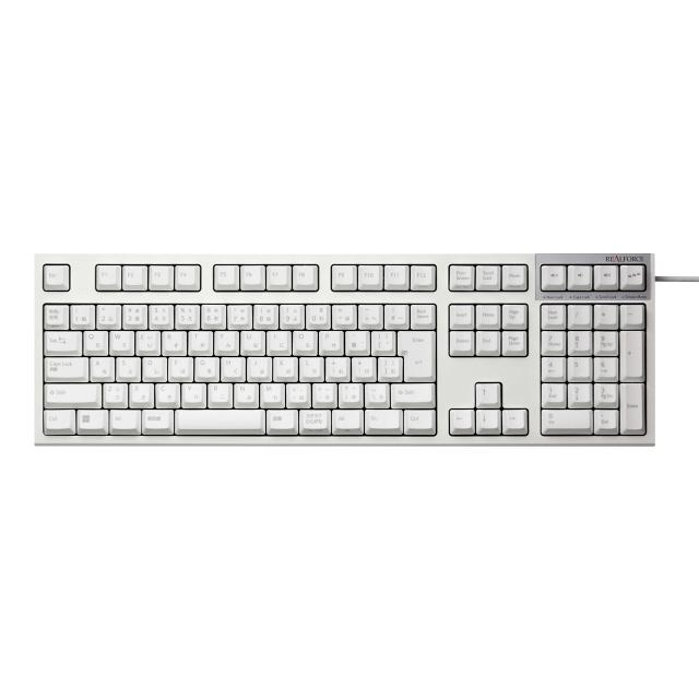 東プレ キーボード REALFORCE R3S R3SA21 [スーパーホワイト/スーパー