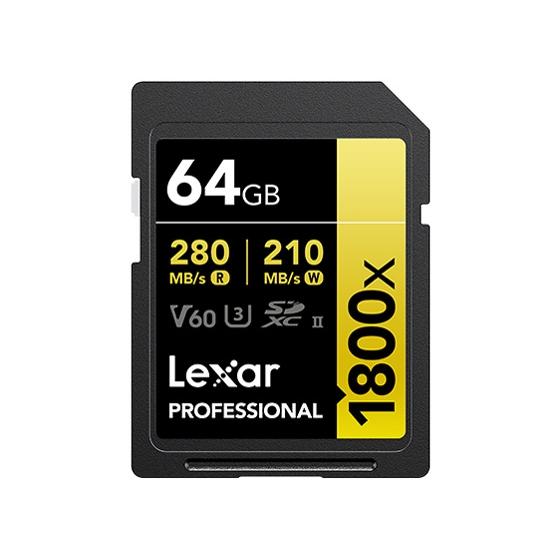 Lexar SDメモリーカード LSD1800064G-B1NNJ [64GB] Lexar（レキサー） Lexar SDメモリーカード LSD1800064G-B1NNJ [64GB