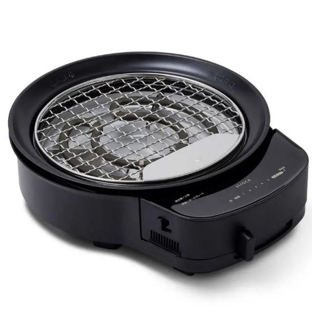 siroca（シロカ） ホットプレート おうちいろり SQ-D151 [ブラック