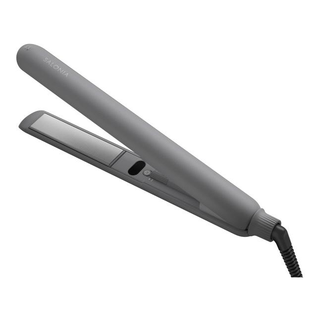 I-ne ヘアアイロン SALONIA スムースシャイン ストレートヘアアイロン