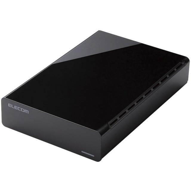 直営店に限定 エレコム 外付け [ブラック] ELD-CED030UBK ハードディスク HDD、ハードディスクドライブ