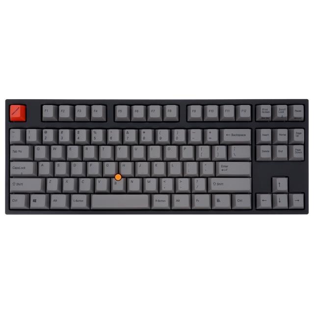 スマホ・タブレット・パソコン quattroTKL AS-KBQ89 ARCHISS キーボード Quattro TKL AS-KBQ89/CGB 青軸 [黒/グレー