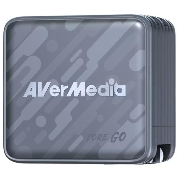 AVERMEDIA USBハブ CORE GO GC313BK [ブラック] AVerMedia（アバーメディア） AVERMEDIA USBハブ CORE GO GC313BK