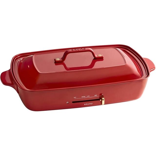 BRUNO（ブルーノ） ホットプレート BRUNO BOE026-RD-re [レッド