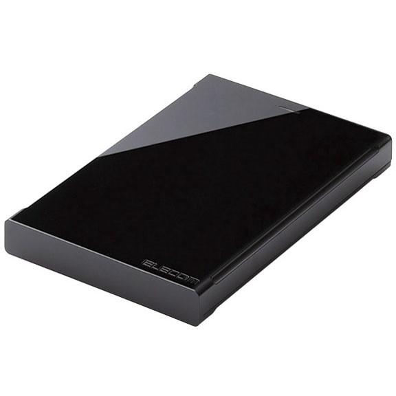 ELECOM 外付けHDD 1TB ELP-CED010UBK ブラック 新品 ELECOM（エレコム） 外付け ハードディスク ELP-CED010UBK [ブラック