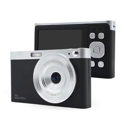 KEIYO デジタルカメラ AN-DC003(BK) [マットブラック] : ユープラン