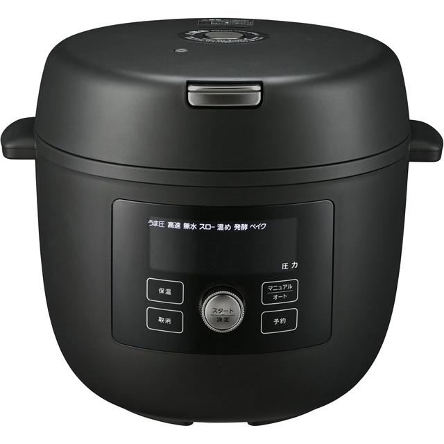 タイガー魔法瓶 圧力鍋 TIGER COOKPOT COK-N400-KM [マットブラック 