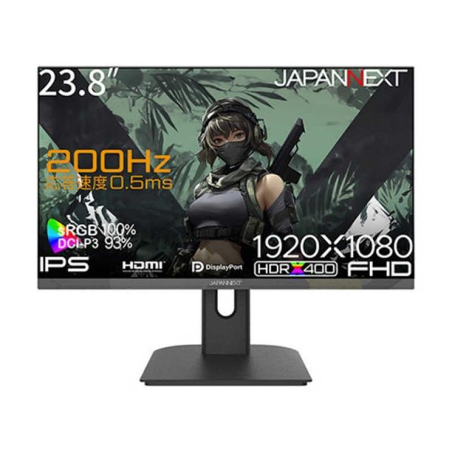 JAPANNEXT PCモニター・液晶ディスプレイ JN-IPS238G200F-Camo JAPANNEXT PCモニター・液晶ディスプレイ JN-IPS238G200F-Camo