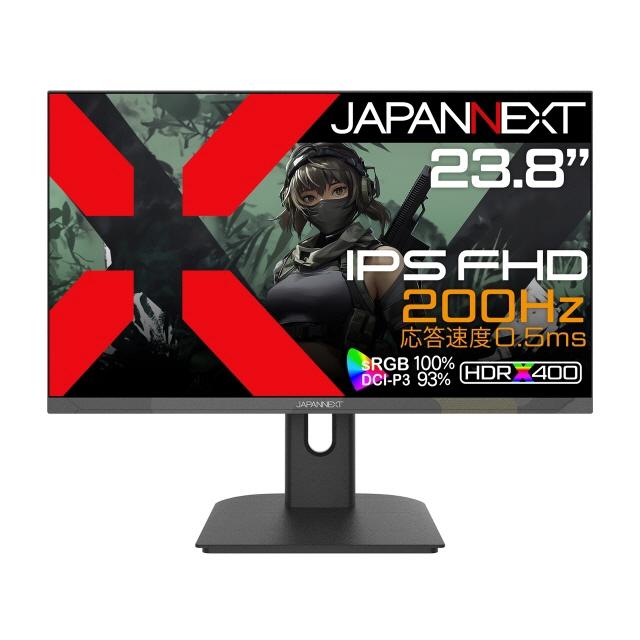 JAPANNEXT PCモニター・液晶ディスプレイ JN-IPS238G200F-Camo JAPANNEXT PCモニター・液晶ディスプレイ JN-IPS238G200F-Camo