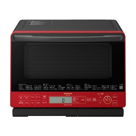 代引不可】日立 オーブンレンジ ヘルシーシェフ MRO-S8Z(R) [レッド 