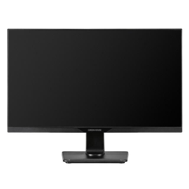 【代引不可】グリーンハウス PCモニター・液晶ディスプレイ GH-LCW22L-BK [21.5インチ ブラック]