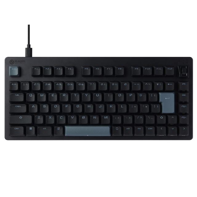 ELECOM（エレコム） キーボード V custom TK-VK720ALBK [ブラック