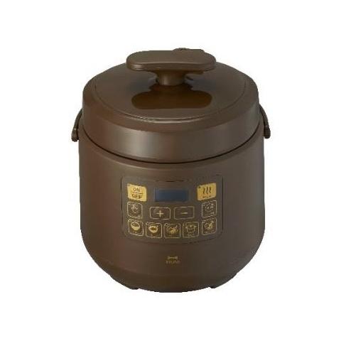 BRUNO crassy マルチ圧力クッカー ブラウン　BOE058-BR 新品 BRUNO（ブルーノ） 圧力鍋 BRUNO crassy+ マルチ圧力クッカー BOE058