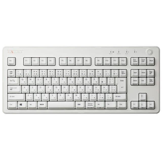 東プレ キーボード REALFORCE R3 R3HC23 [スーパーホワイト/スーパー