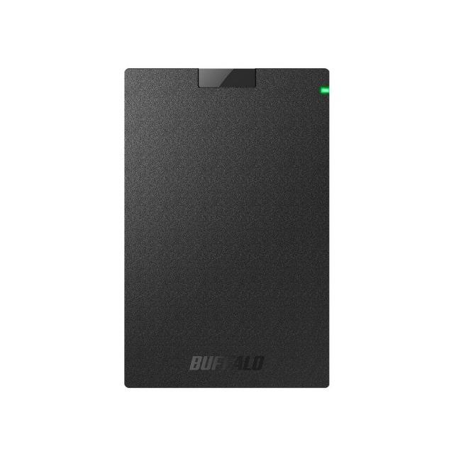 バッファロー 外付け ハードディスク MiniStation HD-PCG1.0U3-BBA [ブラック]