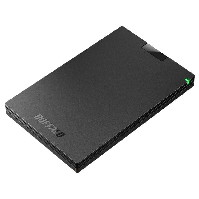 バッファロー 外付けHDD・ハードディスク MiniStation HD-PCG500U3-BA [ブラック]_1