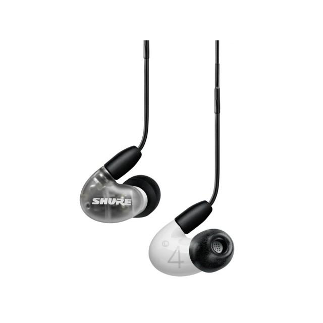 SHURE イヤホン・ヘッドホン AONIC 4 SE42HYW+UNI-A [ホワイト]