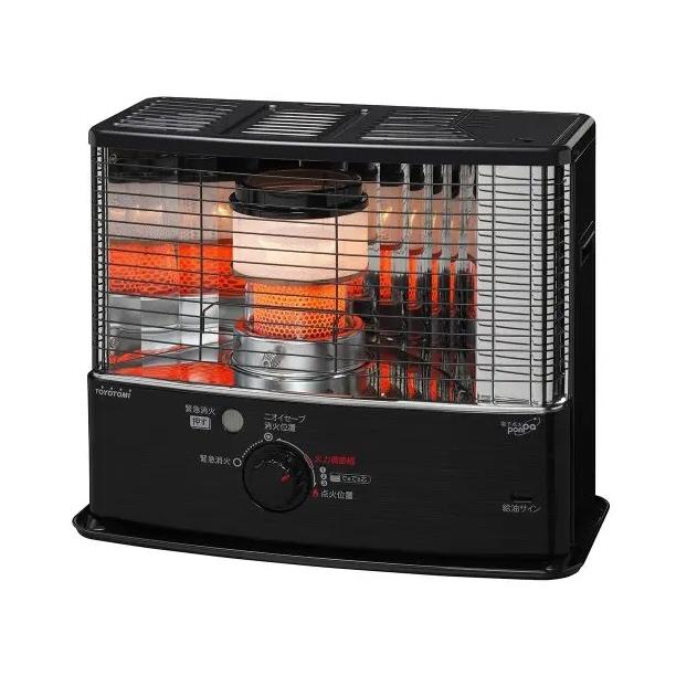 トヨトミ ヒーター・ストーブ ダブルクリーン HRC-W3624(B) [ブラック] TOYOTOMI（トヨトミ） 【代引不可】トヨトミ ヒーター・ストーブ
