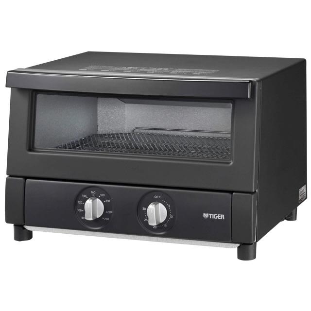 TIGER タイガー魔法瓶 KAV-B130-KM(マットブラック) オーブントースター(やきたて) タイガー魔法瓶 トースター やきたて KAV-B130-KM [マットブラック