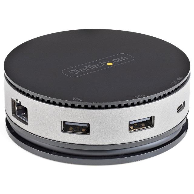 StarTech.com USBハブ DKT31CHDVCM [ブラック&グレー] StarTech.com StarTech.com USBハブ DKT31CHDVCM [ブラック＆グレー