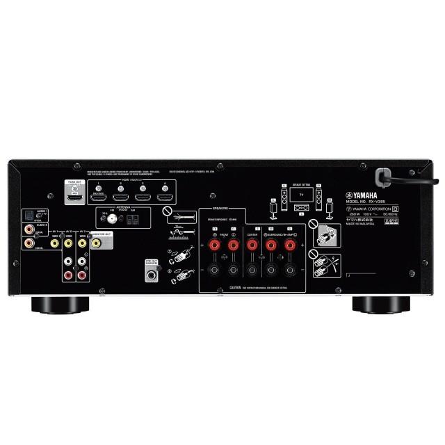 YAMAHA　AVアンプ　RX-V385　新品リモコン付き・快調・超美品 ヤマハ AVアンプ RX-V385 【公式通販】