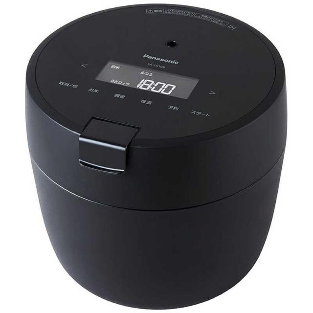 【即日発送】Panasonic 炊飯器 SR-CR10B-K ブラック Panasonic（パナソニック） 炊飯器 SR-CR10B-K [ブラック] : ユー