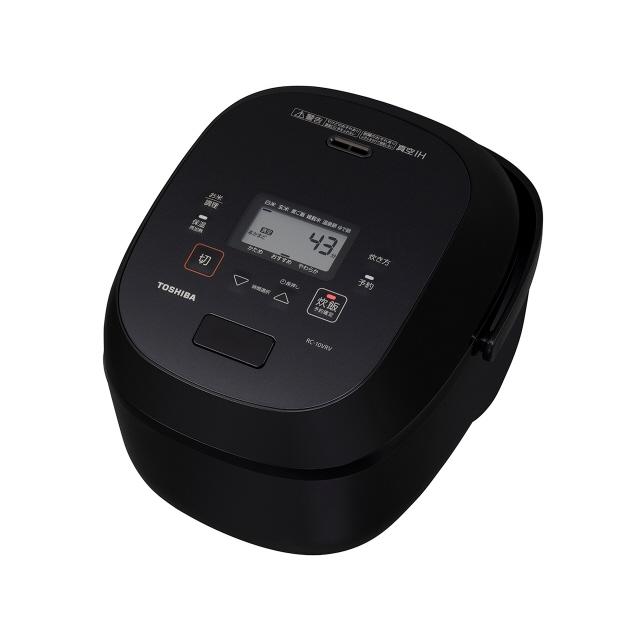 TOSHIBA（東芝） 炊飯器 真空IH RC-10VRV(K) [グランブラック] : ユー