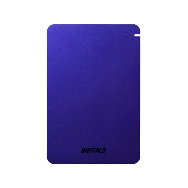 バッファロー 外付け ハードディスク HD-PGF1.0U3-BLA [ブルー]