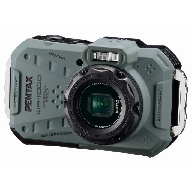 ペンタックス デジタルカメラ PENTAX WG-1000 [オリーブ] : ユー
