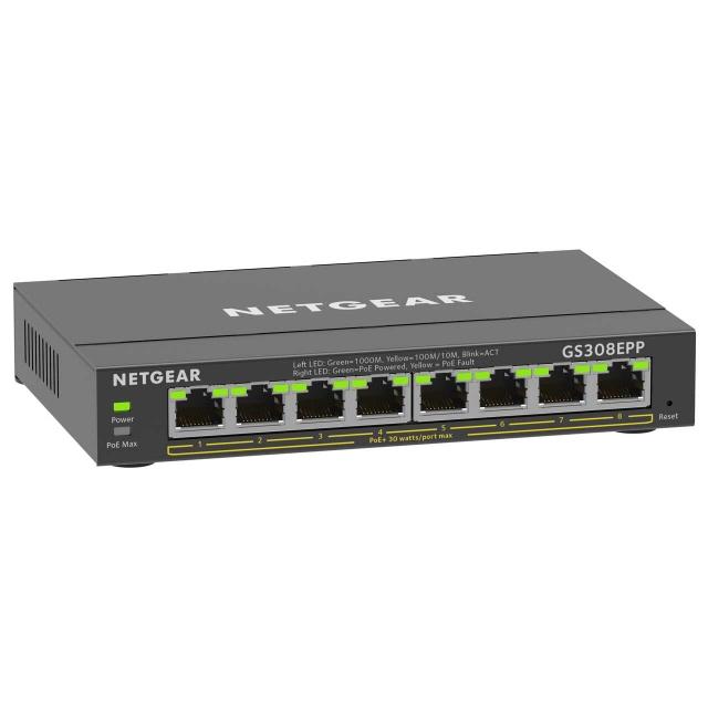 NETGEAR（ネットギア） スイッチングハブ(ネットワークハブ) GS308EPP