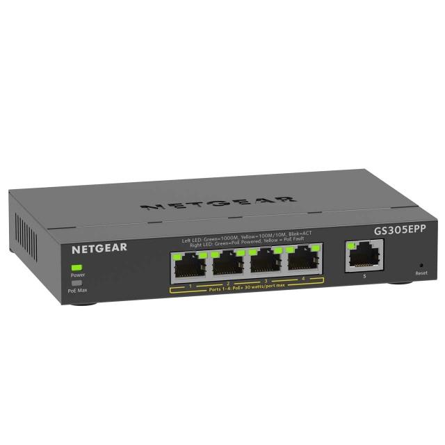 NETGEAR（ネットギア） スイッチングハブ(ネットワークハブ) GS305EPP 