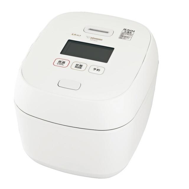 象印（ZOJIRUSHI） 炊飯器 炎舞炊き NW-FB18-WZ [絹白] : ユープラン 