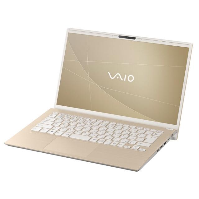 VAIO F ノートパソコン F14 VJF14190211N [サテンゴールド] : ユー