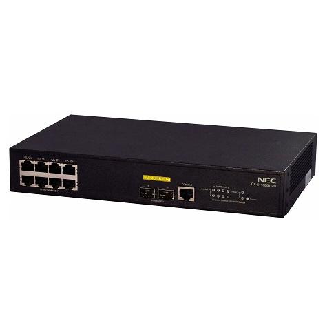 NEC スイッチングハブ(ネットワークハブ) QX-S1108GT-2G : ユープラン 
