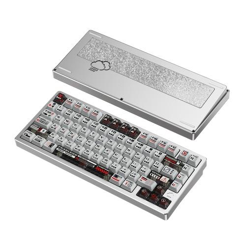 WOBKEY キーボード Rainy75 RT Pro PRT75SIL [ギャラクシーシルバー