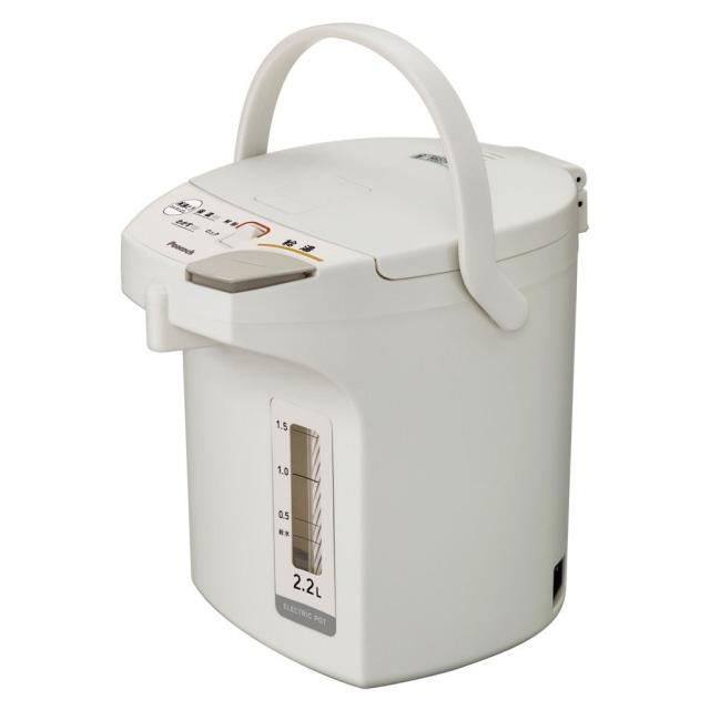 ピーコック魔法瓶工業 電気ポット WMS-22(HL) [ライトグレー] ピーコック魔法瓶工業 電気ポット WMS-22(HL) [ライトグレー] : ユー