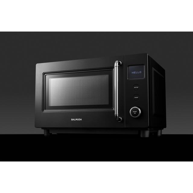 代引不可】バルミューダ 電子レンジ BALMUDA The Range S KRN01JP-BK