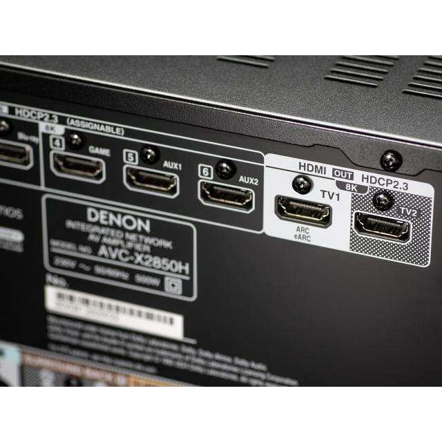 DENON（デノン） DENON AVアンプ AVC-X2850H-K [ブラック] : ユー